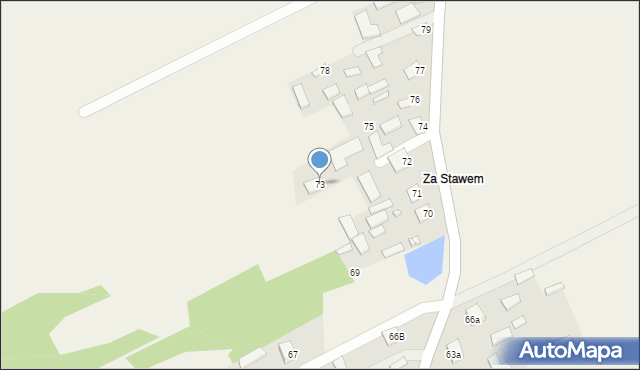Gózd Lipiński, Gózd Lipiński, 73, mapa Gózd Lipiński