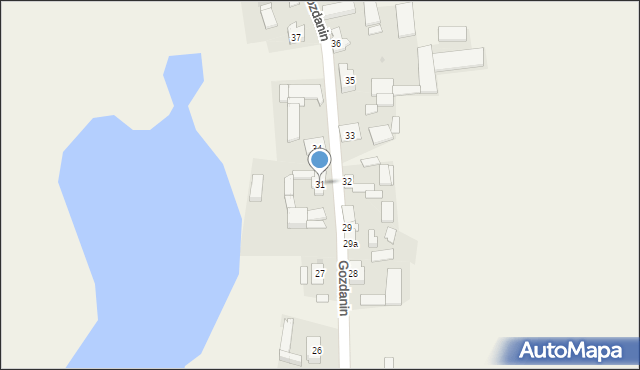 Gozdanin, Gozdanin, 31, mapa Gozdanin