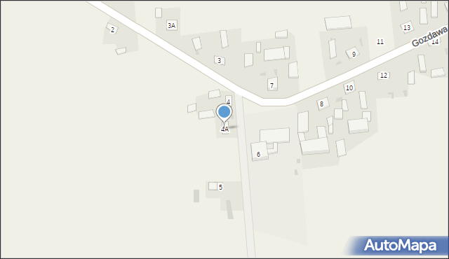 Gozdawa, Gozdawa, 4A, mapa Gozdawa
