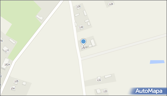 Gozdów, Gozdów, 131, mapa Gozdów