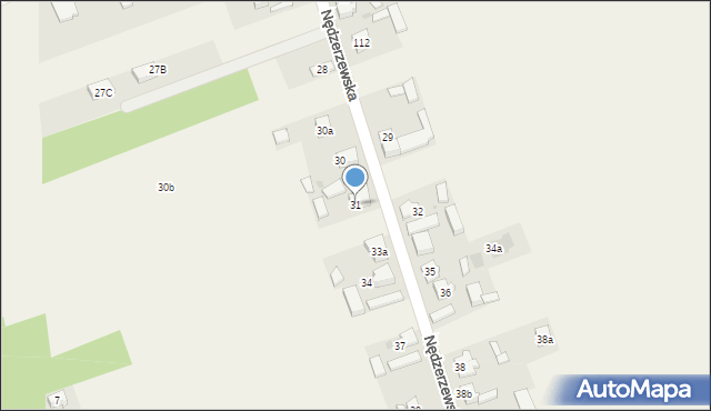 Gozdów, Gozdów, 31, mapa Gozdów