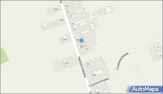 Gozdów, Gozdów, 56, mapa Gozdów