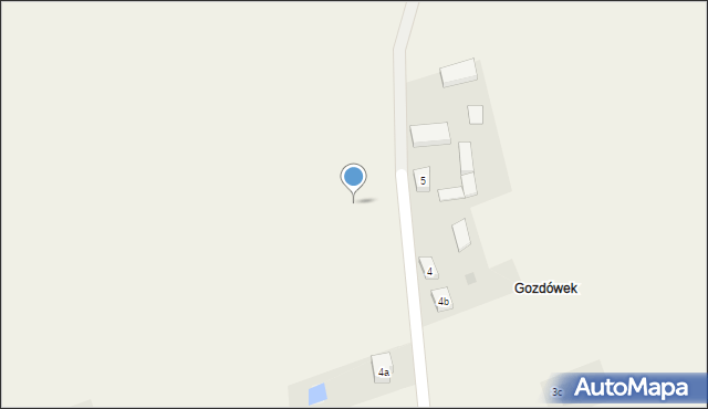 Gozdów, Gozdów, 5a, mapa Gozdów