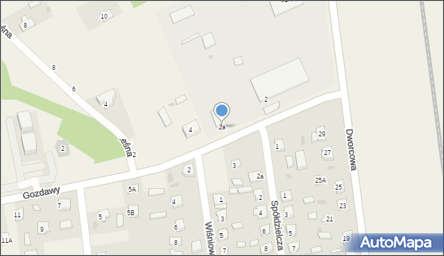Gozdowo, Gozdawy Krystyna, 2a, mapa Gozdowo