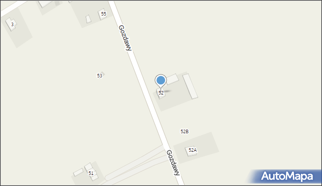 Gozdowo, Gozdawy Krystyna, 52, mapa Gozdowo