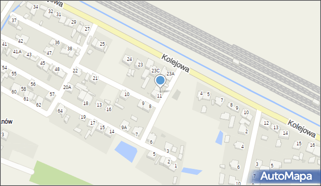 Goździelin, Goździelin, 12, mapa Goździelin