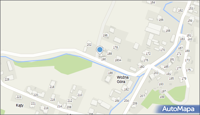 Goździelin, Goździelin, 192, mapa Goździelin