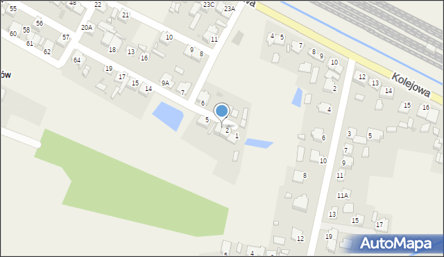Goździelin, Goździelin, 4, mapa Goździelin