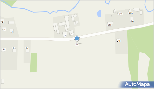 Goździówka, Goździówka, 1a, mapa Goździówka