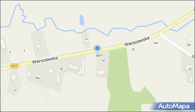 Goździówka, Goździówka, 35A, mapa Goździówka