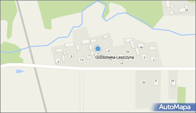 Goździówka, Goździówka, 6A, mapa Goździówka