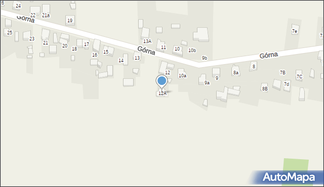Grodków, Górna, 12A, mapa Grodków
