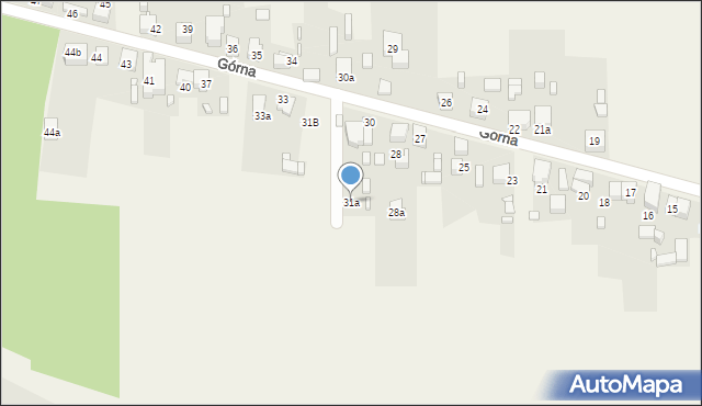 Grodków, Górna, 31a, mapa Grodków