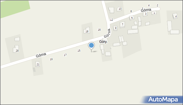 Grzymałków, Górna, 11a, mapa Grzymałków