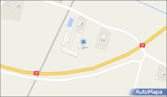 Grzymiszew, Gozdów, 47, mapa Grzymiszew