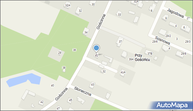 Ignatki, Gościnna, 41, mapa Ignatki