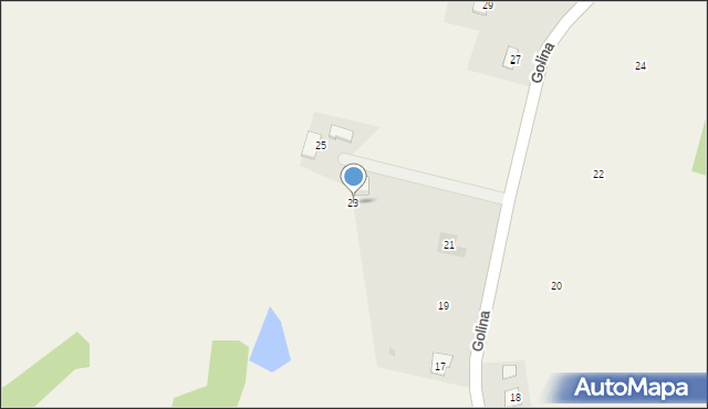 Iskrzyczyn, Golina, 23, mapa Iskrzyczyn