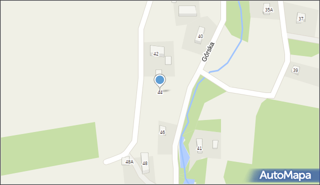 Jasna Góra, Górska, 44, mapa Jasna Góra
