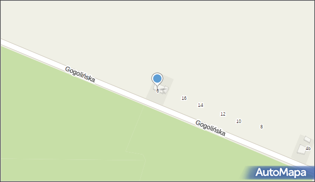 Kamień Śląski, Gogolińska, 6, mapa Kamień Śląski