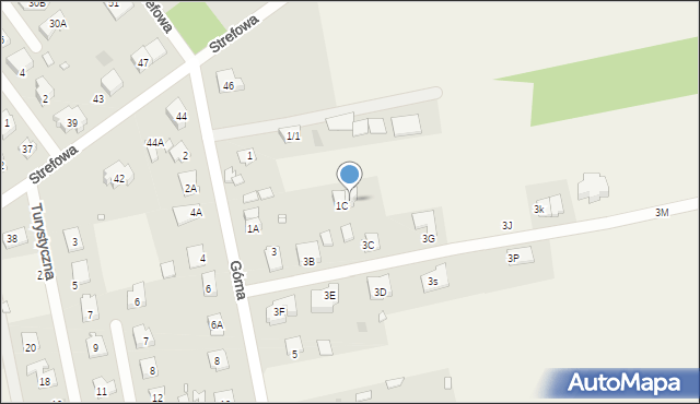 Kanie, Górna, 1D, mapa Kanie