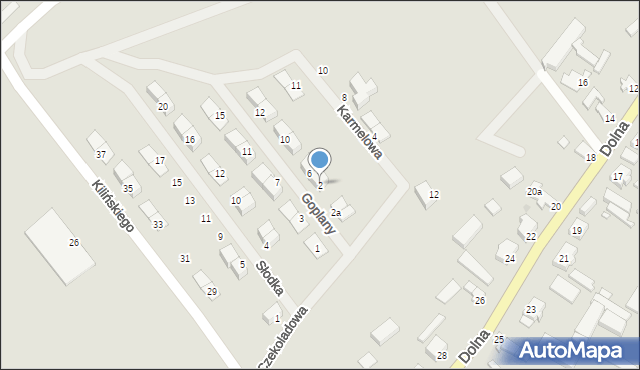 Kargowa, Goplany, 2, mapa Kargowa