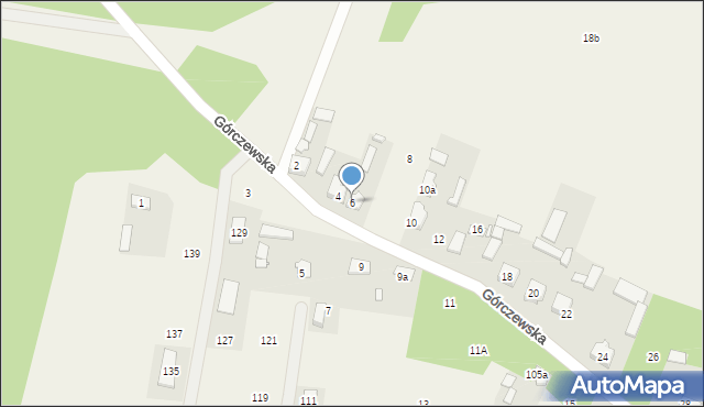 Klembów, Górczewska, 6, mapa Klembów