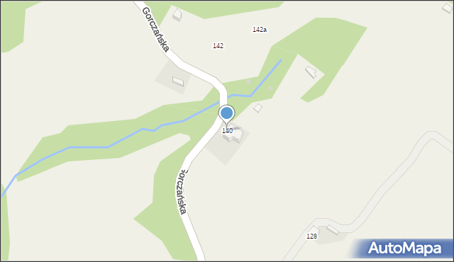 Knurów, Gorczańska, 140, mapa Knurów