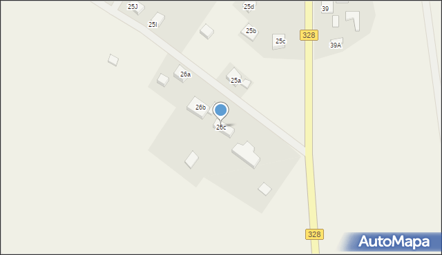 Konradówka, Gołaczów, 26c, mapa Konradówka