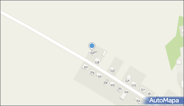 Konradówka, Gołaczów, 31A, mapa Konradówka