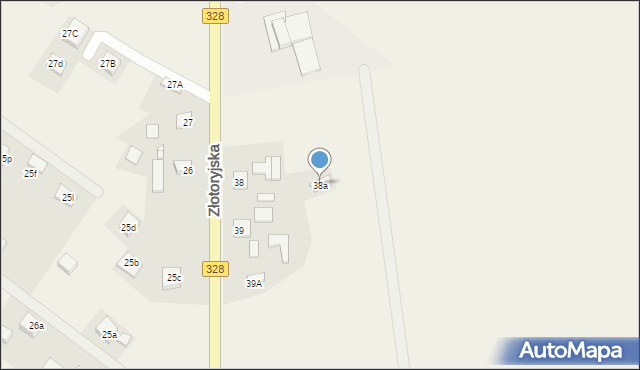 Konradówka, Gołaczów, 38a, mapa Konradówka