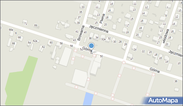Konstantynów Łódzki, Górna, 52, mapa Konstantynów Łódzki