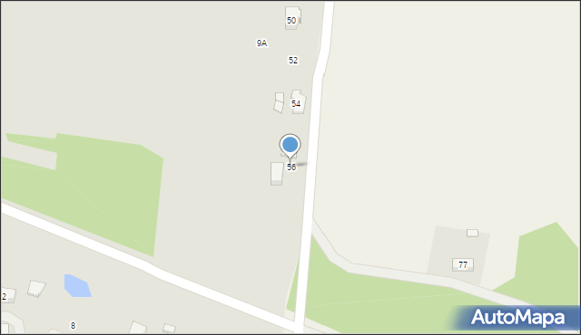 Kościerzyna, Gościnna, 56, mapa Kościerzyna