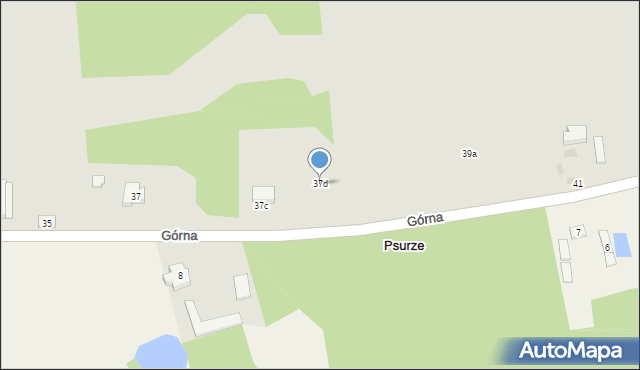 Kutno, Górna, 37d, mapa Kutno