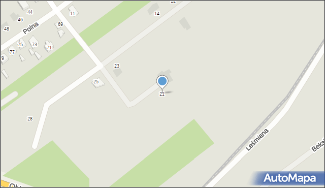 Kutno, Górskiego Franciszka, 21, mapa Kutno