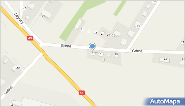 Lgota, Górna, 4, mapa Lgota