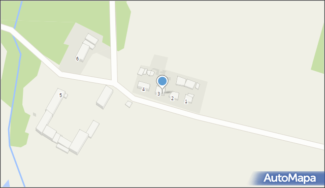 Lipinki Łużyckie, Górna, 3/1, mapa Lipinki Łużyckie