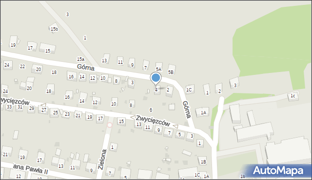 Lwówek Śląski, Górna, 4, mapa Lwówek Śląski