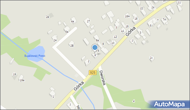 Mikołów, Górka Franciszka, ks., 4, mapa Mikołów