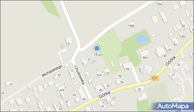 Mikołów, Górka Franciszka, ks., 52A, mapa Mikołów