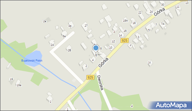 Mikołów, Górka Franciszka, ks., 6, mapa Mikołów