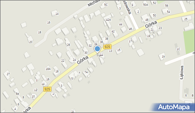 Mikołów, Górka Franciszka, ks., 9, mapa Mikołów