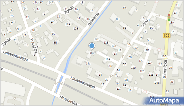 Mińsk Mazowiecki, Górki, 16C, mapa Mińsk Mazowiecki