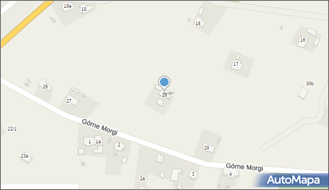 Morgi, Górne Morgi, 28, mapa Morgi