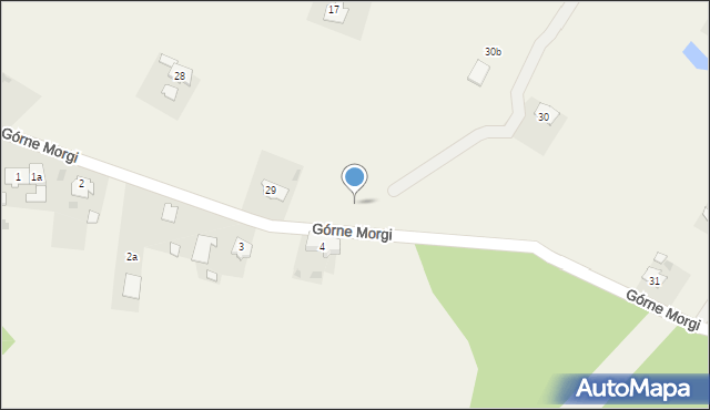 Morgi, Górne Morgi, 29a, mapa Morgi