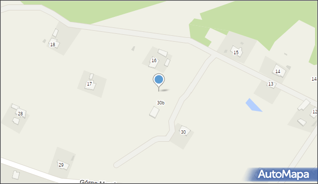 Morgi, Górne Morgi, 30a, mapa Morgi