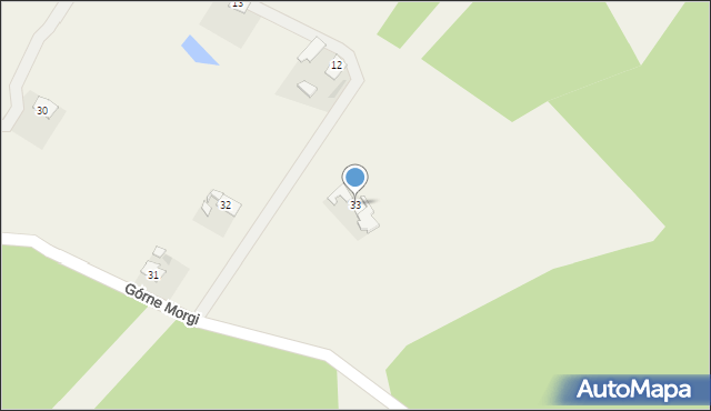 Morgi, Górne Morgi, 33, mapa Morgi