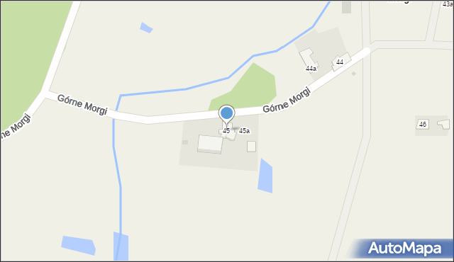 Morgi, Górne Morgi, 45, mapa Morgi