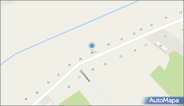 Mroków, Górskiego Józefa, 26, mapa Mroków