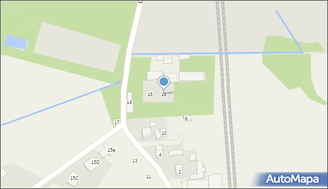 Mysiadło, Gogolińska, 18, mapa Mysiadło