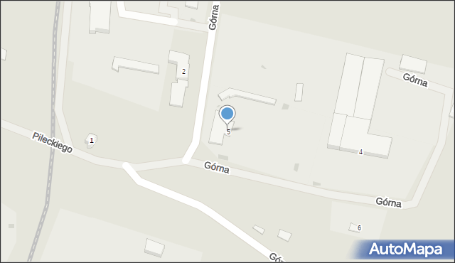 Nowogard, Górna, 5, mapa Nowogard
